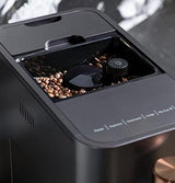 Automatic coffee grinder coffee machine, built-in milk frother, adjustable coffee bean grinder, one-button brewing function image 4
