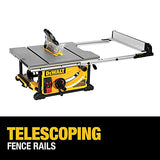 10 Inch Table Saw, 32-1/2 Inch Rip Capacity, 15 Amp Motor, With Rolling image 2