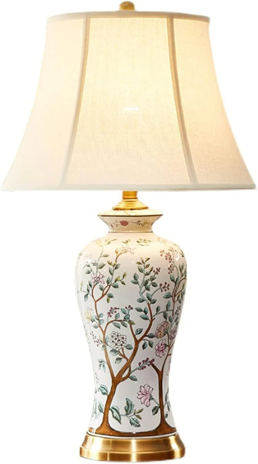 Ceramic Table Lamp White