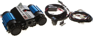 Portable air compressor - High performance - 12 volts - Suitable for air locking differentials and tire inflation