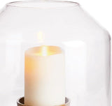 Elegant Gold Large Round Hurricane Candle Holder Dome Shape 13 in Terrarium Classic image 3