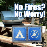 Dual Sport Solar Oven, Black, Portable Outdoor Cooking System with Reflectors, 27x17x12 Inch, 6.8 Qt Capacity, Includes 2 Pots, Thermometer, Wapi, Cookbook, and Instruction Manual image 3