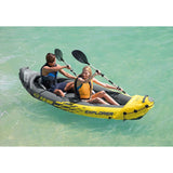 Explorer K2 2 Person Inflatable Kayak Set image 4