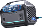 Portable Power Station 56000mAh, 179.2Wh LiFePO4 Battery Backup w/ 2 300W (Peak 600W) AC Outlets, 1.5hrs Fast Charging, Power Bank for Hurricane Emergency/Outdoor Camping/RVs/Home Use image 3
