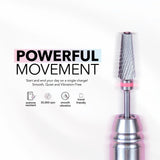 Electric drill | Portable, rechargeable and wireless | White image 3