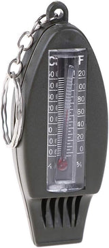 Multifunctional 4 In1 Compass Thermometer Whistle Magnifier for Traveling Camping Hiking Climbing Outdoor Sports image 3
