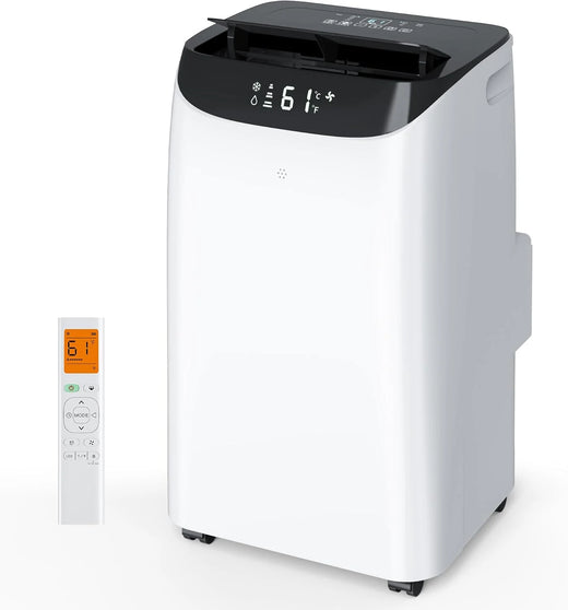 Inverter 16000BTU Portable Air Conditioners with Remote, Free Stand Cooling Portable AC Unit for Room up to 800 sq.ft, with Dehumidifier & Fan, Dual Hose, Quiet Sleep Mode(45dB), Windows Kit
