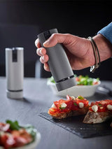 Double-flavor spice grinder Salt grinder - Electric rechargeable series u'Select 15 cm - Pepper grains Salt gem set - 6 preset flour settings image 2