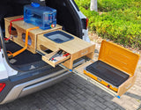Ultimate Land Kitchen - A camping kitchen kit that combines functions of washing, chopping and cooking - Can be assembled in just 30 seconds - Perfect for land expeditions! image 2