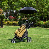 360-degree rotating front wheel golf cart, with opening and closing taking only one second - built-in free sunshade stand image 4