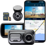 Car dashcam - Small size model (with application) - Full-process 1440p/30fps quadruple high-definition recording function, suitable for car cameras. Alexa voice control - Wireless network, GPS, Bluetooth - Parking mode - Night vision function - Polar image 2