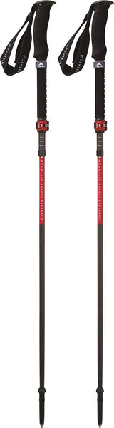 Stretchable and foldable carbon fiber hiking walking stick for mountain climbing