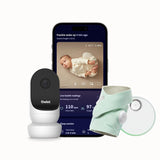 Two-channel camera tracking and notification function, which can monitor the baby's heart rate and blood oxygen level in real time, and display the results in 1080p high-definition through WiFi video for viewing. image 3