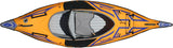Advanced frame sport inflatable kayak - Lightweight day hiking kayak, equipped with a backpack and an inflation pump - 10 feet 5 inches - 26 pounds - Orange image 2