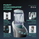 Hydrogen water filter - An anti-bisphenol A material hydrogen water generator using SPE/PEM technology, with balanced pH levels and treated by calcium sulfite filtration. image 4