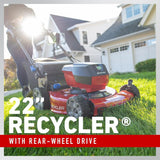 Recycler 21466 22-Inch 60 V Battery Self-Propelled Lawn Mower image 3