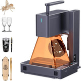 Light engraving machine, with wheels, portable and handheld laser engraving machine, suitable for engraving on wood, metal, leather and plexiglass. Laser cutting kit, equipped with multi-functional rotating wheels. image 3