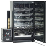 Four-grid outdoor electric oven, digital vertical oven, equipped with stainless steel baking rack image 2
