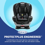 Extend2Fit Convertible Baby Car Seat, Rear and Forward Facing, Adjustable Extension Panel for Extra Legroom, Gotham image 4