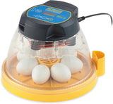 A 24-position automatic egg incubator with constant temperature control function, suitable for hatching 24 eggs, duck eggs or other egg types. It offers the best flexibility and can be used with eggs of different sizes. image 2