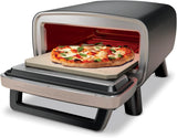 Artisan Outdoor Pizza Oven, 12 inches, can make pizza in 3 minutes, Neapolitan style, thin crust, New York Chicago style, custom model, maximum temperature 700 degrees Fahrenheit, electric heating, baking, grilling, and fermentation functions.