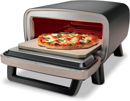 Artisan Outdoor Pizza Oven, 12 inches, can make pizza in 3 minutes, Neapolitan style, thin crust, New York Chicago style, custom model, maximum temperature 700 degrees Fahrenheit, electric heating, baking, grilling, and fermentation functions.