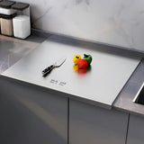 316 Stainless Steel Cutting Board,Cutting Boards for Kitchen,Chopping Board,Large Cutting Board for Chopping Meat,Vegetables,Fruits,Cheese 39.37 * 22.83in