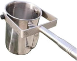 Water Quality Sampler Device Environmental Water Sampler Water Sampling Pole,Telescopic Rod Water Quality Sampler 1000ml Water Sampling Bucket Vertical Swing Sampler Retractable Water Sampli