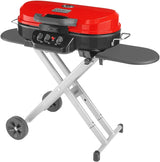 RoadTrip Portable Stand-Up Propane Grill with 3 Adjustable Burners & Instastart Ignition, 20,000 BTUs of Power for Outdoor Cooking image 2