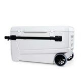 110 Qt Glide Pro Portable Large Ice Chest Wheeled Cooler image 4
