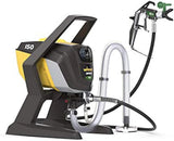 Spray gun kit, high-efficiency airless sprayer, low overspray, equipped with a 12-inch extension rod, suitable for large projects, with 515 and 413 type nozzles, yellow in color. image 2