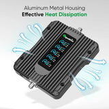A home-use mobile phone signal booster with a liquid crystal display, a five-band mobile phone signal booster, with a coverage area of up to 5000 square feet. image 3