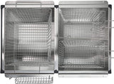 Triple Deep Fryer-3 Basket Stainless Steel Propane Cooker-Outdoor Fish Fry/Chicken-Tall Heavy Duty image 4