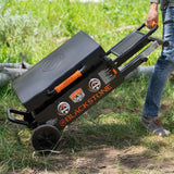 Blackstone 22 Inch Griddle - Portable Blackstone Omnivore Grill with Flexfold Legs, Includes Accessories, Seasoning, and Griddle Gloves image 2