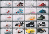Lightning Collection Storage Box - Voice Control - Easy Access Storage Shoe Box, Stackable Shoe Storage Box, Equipped with Transparent Plastic Door, Suitable for Sports Shoes (11.2 x 14.9 x 8.8 inches (6 sets), White) image 3