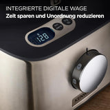 Multifunctional compact food processor, with built-in scale, equipped with 11 accessories, designed small yet powerful. image 4