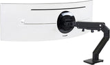 High-quality heavy-duty gaming monitor stand, single monitor desktop fixer - suitable for 1000R curved ultra-wide monitors (maximum size up to 49 inches), weighing 28 to 42 pounds, VESA 75x75 mm or 100x100 mm specification - high-definition rotating image 4