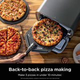 Artisan Outdoor Pizza Oven, 12 inches, can make pizza in 3 minutes, Neapolitan style, thin crust, New York Chicago style, custom model, maximum temperature 700 degrees Fahrenheit, electric heating, baking, grilling, and fermentation functions. image 3