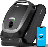 Cordless Robotic Pool Vacuum Cleaner - Intelligent Path Opimization, Cleans Floor, Walls, and Waterline - Suitable for Above & In-Ground Pools up to 2,260 sq.ft, Light Gray image 2