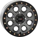 SB-7 Beadlock 15" Wheels Titanium (5 2) Polaris RZR 1000 XP/Ranger XP 900/1000 image 2