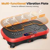 The fitness machine with a vibration platform features vibration, lymphatic drainage, and full-body stirring functions. It is equipped with a vibration training device and a stirring plate, and is suitable for use in gyms. It is helpful for weight lo image 2