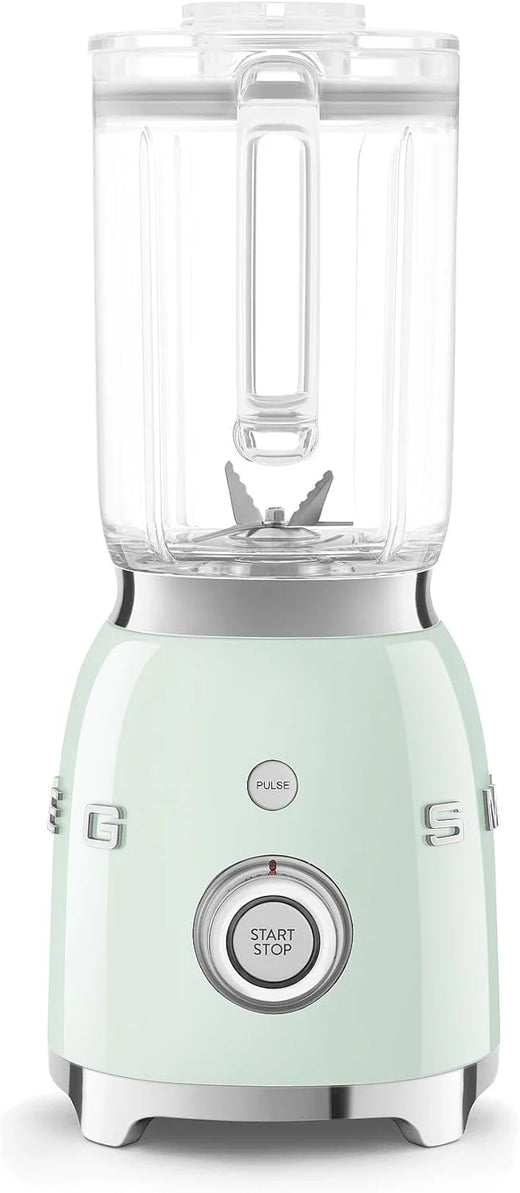 Backwash-style blender - 600-watt countertop blender, equipped with a 48-ounce BPA-free capacity container, featuring 3 speed modes and pulse function, ice crushing function and juice blending function - adopts the 50th anniversary design style - gen