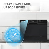 COMFEE' Portable Countertop Dishwasher for Dorm, RV& Apartment image 2