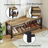 Wooden furniture sets, cabinets with drawers and storage benches with shoe racks, are suitable for entrances, living rooms and bedrooms. image 4