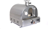 MAPZ-SS 12000 BTU Multi-Fuel Countertop Table Top Stainless Steel Portable Outdoor Cooking Kitchen Backyard Propane Gas Pizza Making Baking Oven Roasting Grill - Pizza Stone Included image 2