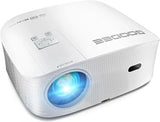Intelligent 4K projector, equipped with 5G WIFI and Bluetooth functions, supports Dolby sound effect, outdoor projector, 400-inch zoom home theater projector, compatible with TV stick. image 2