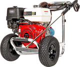 Cleaning ALH3425 Aluminum Series 3600 PSI Gas Pressure Washer, 2.5 GPM, Honda GX200 Engine, Includes Spray Gun and Extension Wand, 5 QC Nozzle Tips, 5/16-inch x 35-foot MorFlex Hose.
