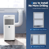 10000 BTU Portable AC for Room up to 450 Sq. Ft image 4