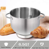 Vertical mixer, power 900 watts, capacity 8 gallons, large kitchen mixer, kitchen electric mixer with dough hook, whisk and stirring rod (blue, 8 gallons) image 4