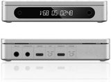 Multifunctional portable stereo CD player, equipped with long-lasting batteries, supports USB copying function, has optical/coaxial/3.5mm/4.4mm output interfaces (transparent (Bluetooth)) image 4
